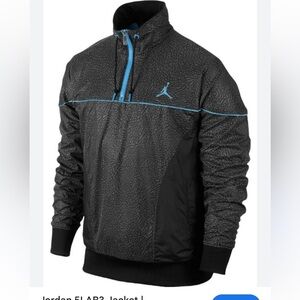 Air Jordan Retro-Style, 1/4 Zip Windbreaker, Sz XL